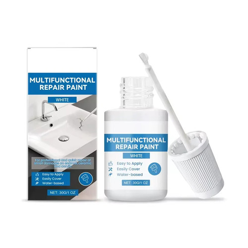 White touch paint - up,