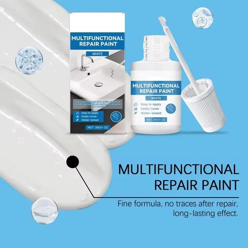 White touch paint repair - up,